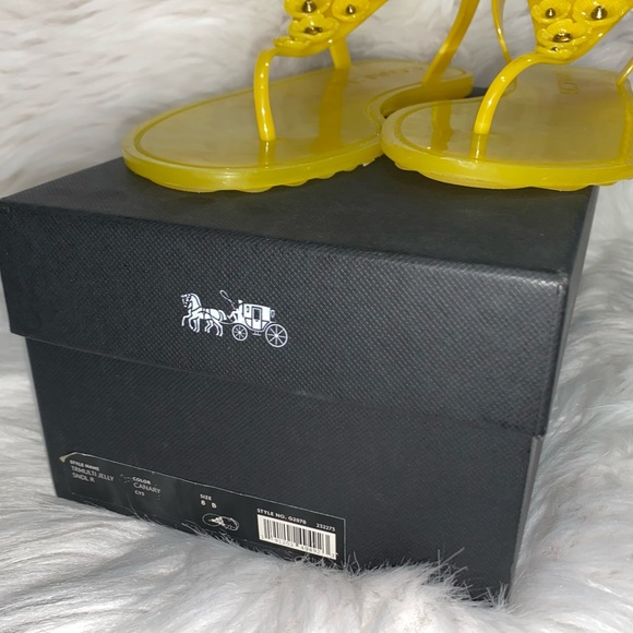 Coach jelly sandals - Picture 5 of 8